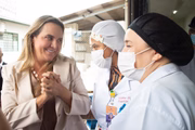 "Hoje é um dia de dever concluído", afirmou a vice-governadora.