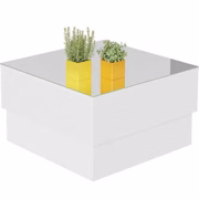 Mesa de Centro Parati - R$ 132. <a href="https://www.leroymerlin.com.br/mesa-de-centro-parati-artely-branco_1555101544" target="_blank" rel="noopener noreferrer"> Compre Aqui </a>