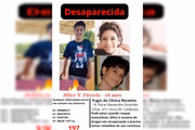 Allice foi vista em locais conhecidos por serem frequentados por usuários de crack