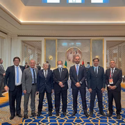 Bolsonaro e comitiva nos Emirados Árabes