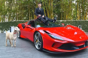 Ruyter com a Ferrari original