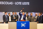 Tarcísio participa de Sessão Pública de Leilão da Parceria Público-Privada Novas Escolas - Lote Leste na B3