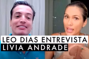 Ela deu entrevista a Leo Dias