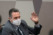 Luiz Dominguetti na CPI da Covid