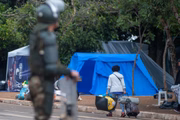 Militares acompanham ação