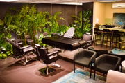 Sala especial para noivas e madrinhas