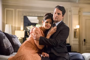 Maria Pia ( Mariana Santos) e Malagueta (Marcelo Serrado)