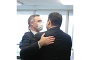 A reunião entre ambos foi amistosa