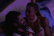 Aline e Diogo conversaram após trocarem beijos calientes