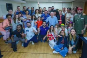 Encontro de influenciadores artistas e comunicadores com Lula e Marcelo Freixo