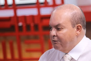 Governador do DF, Ibaneis Rocha, em entrevista ao Metrópoles