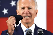 Joe Biden era o candidato democrata à Presidência dos EUA