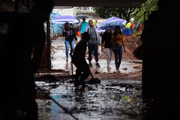 O Inmet diz que chuvas e ventos são esperados até amanhã