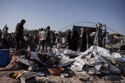 Ataque aéreo israelense em Gaza 