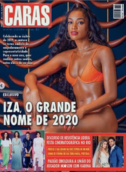 Ela faz parte da reportagem de capa da revista Caras