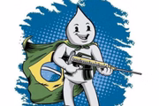 O post foi feito por Eduardo Bolsonaro