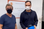 Boninho e Tadeu Schmidt estiveram recentemente na casa do BBB 22