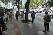 Movimentação na Avenida Brigadeiro Faria Lima, na zona oeste de São Paulo