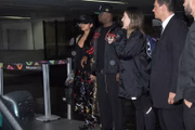 Diddy Raper chega ao Rio com sua esposa