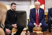  Donald Trump e Volodymyr Zelensky