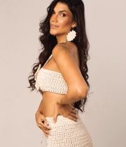 Luiza Aragão, ex-particioante de A Grande Conquista, da Record TV