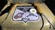 Uma das armas teria sido roubada por Lázaro durante a fuga