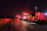 Bombeiros atuaram na ocorrência