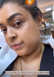 Preta Gil fala sobre tratamento contra câncer: "Caiu muito cabelo"