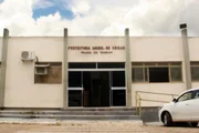 Entrada da prefeitura de Crixás (GO) em 2018