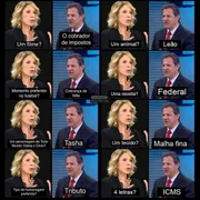 Haddad em participação fictícia no programa de entrevistas de Marília Gabriela