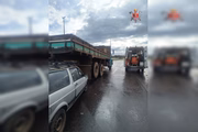 Apesar do susto, ninguém se feriu