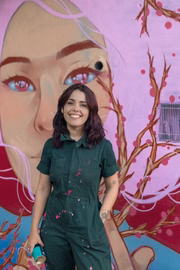 O livro conta com ilustrações da artista brasiliense Camilla Siren