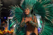 Fabíola de Andrade, rainha de bateria da Mocidade