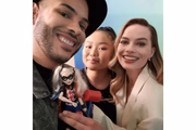 O brasiliense com Margot Robbie e Ella Mai