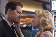 Dougie Jones com a esposa, Janey-E (Naomi Watts): Dale Cooper volta ao mundo na forma de um corretor de seguros morando em Las Vegas.