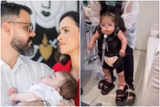 Letícia Cazarré, Juliano Cazarré e Maria Guilhermina