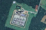 Mapa do presídio em Mossoró; ausência de muro facilitou fuga em fevereiro
