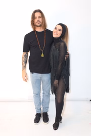 Dado e Wanessa na estreia da turnê da cantora no sábado (15/10)