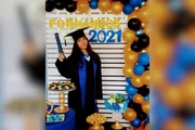 Vitória em festa de formatura