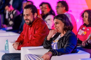 Guilherme Boulos e Natalia Szermeta, sua esposa 