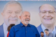 Lula durante evento de pré-campanha