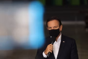 O governador João Doria (PSDB) apresenta informações sobre o combate ao coronavírus