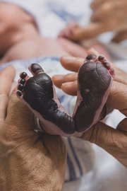 Clara, filha de Zezé e Graciele, nasceu nesta dia de Natal