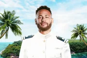 Neymar no anúncio de seu Cruzeiro