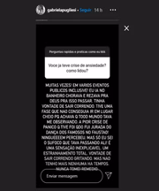 Os seguidores da blogueira estavam fazendo diversas perguntas à ela