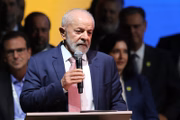 Lula discursou a prefeitos