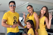 Vanessa Lopes e família