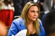 Vice-governadora do DF, Celina Leão (PP) acompanhou sessão de comissão do Senado