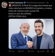Crítico de Janones, Janones coordenou as redes de Lula em 2022 