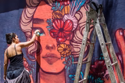 A grafiteira é uma das mais conhecidas do DF